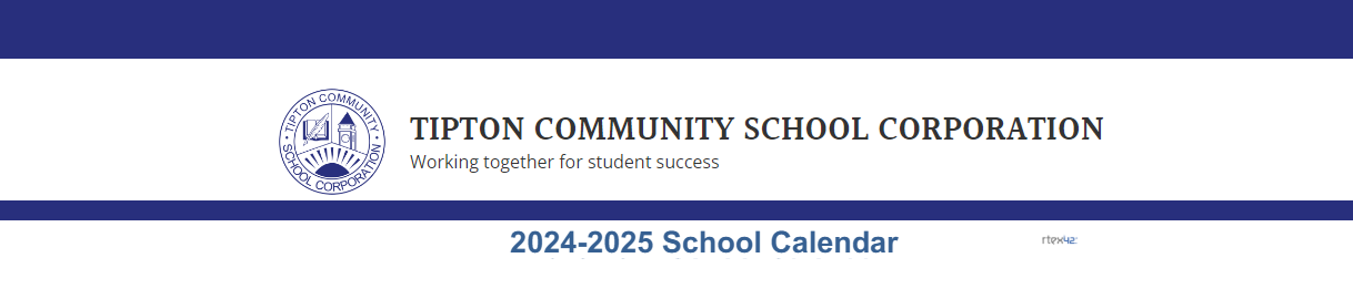 District School Academic Calendar for Tipton Middle School