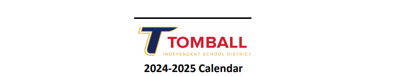 District School Academic Calendar for Tomball Elementary