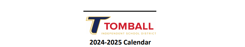 District School Academic Calendar for Tomball High School