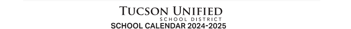 District School Academic Calendar for Rincon High School