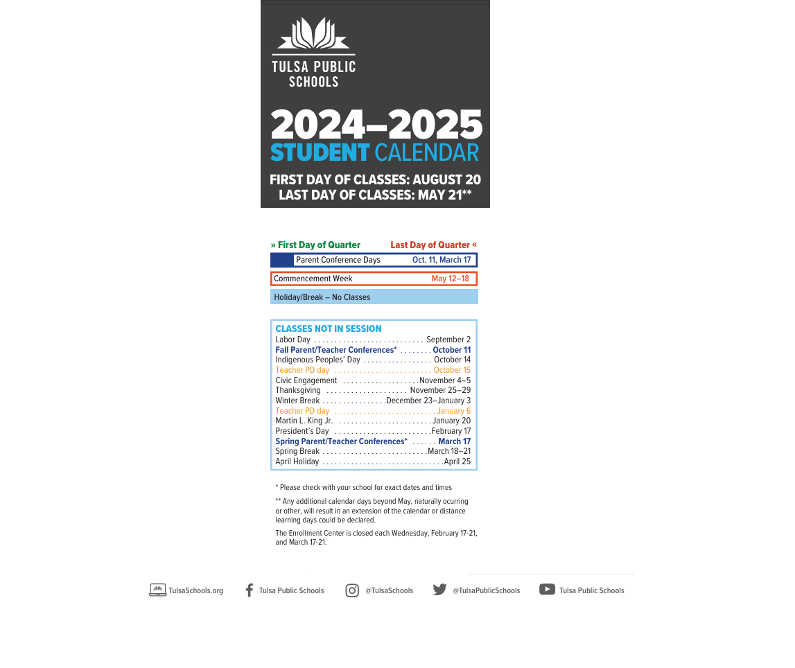 District School Academic Calendar Key for Mcclure Elementary School