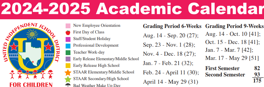 District School Academic Calendar Key for John B Alexander High School