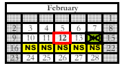 District School Academic Calendar for Wilkerson Elementary School for February 2025