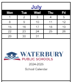 District School Academic Calendar for Maloney Interdistrict Magnet School for July 2024