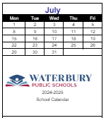 District School Academic Calendar for Margaret M. Generali Elementary Scho for July 2024