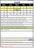 District School Academic Calendar for Maloney Interdistrict Magnet School for June 2025
