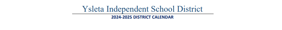 District School Academic Calendar for Parkland Elementary