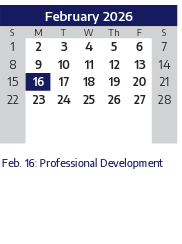 District School Academic Calendar for Marion Elementary for February 2026