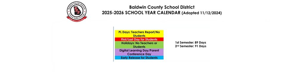 District School Academic Calendar Key for Elberta Elementary School