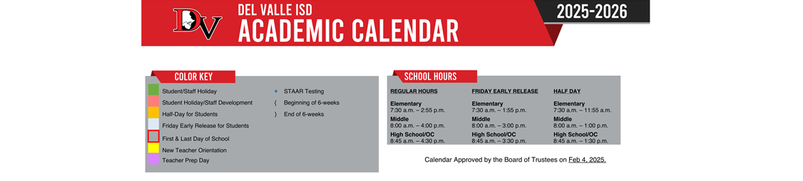 District School Academic Calendar Key for Hornsby Dunlap Elementary School