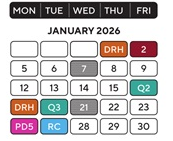 District School Academic Calendar for Carleton Elementary School for January 2026