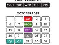 District School Academic Calendar for Carleton Elementary School for October 2025