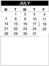 District School Academic Calendar for Beverly Elementary for July 2025