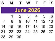 District School Academic Calendar for Coston Elementary School for June 2026