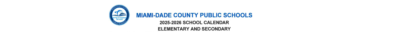 District School Academic Calendar for M. A. Milam K-8 Center