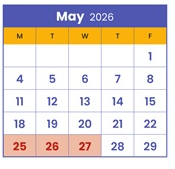 District School Academic Calendar for Minneapolis On Line Learning for May 2026