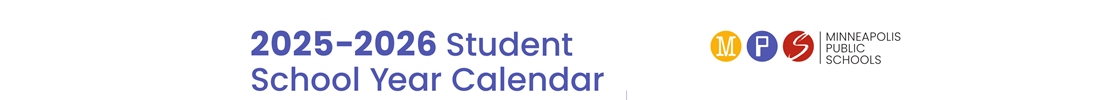District School Academic Calendar for Minneapolis On Line Learning