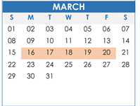 District School Academic Calendar for Pintlala Elementary School for March 2026