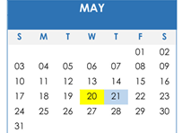 District School Academic Calendar for Pintlala Elementary School for May 2026