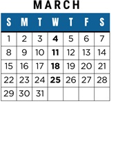 District School Academic Calendar for Canyon Park Jr High for March 2026