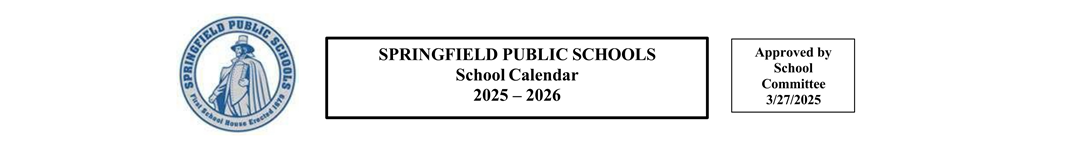District School Academic Calendar for James Caldwell
