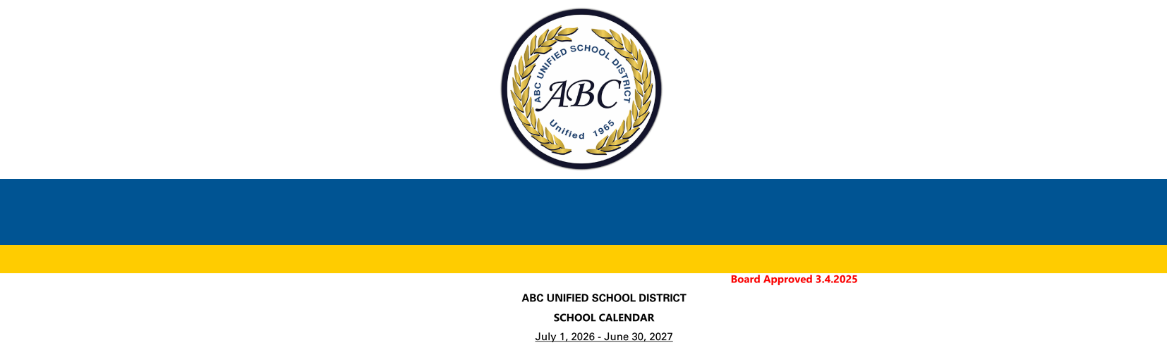 District School Academic Calendar for Kennedy (john F.) Elementary