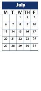 District School Academic Calendar for Bonneville School for July 2026