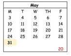 District School Academic Calendar for Mathson (lee) Middle for May 2027