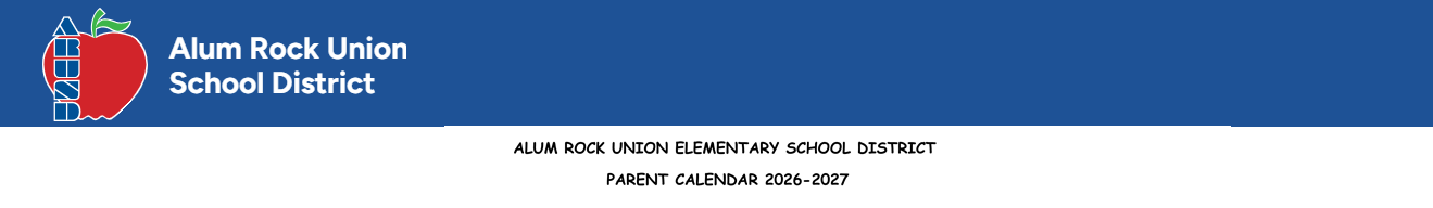 District School Academic Calendar for Mathson (lee) Middle