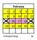 District School Academic Calendar for Collett Elementary for February 2027