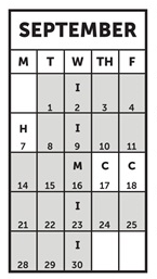 District School Academic Calendar for Edison Elementary for September 2026