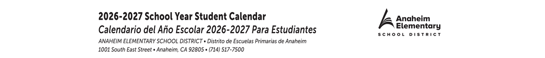 District School Academic Calendar for Edison Elementary