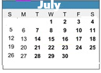 District School Academic Calendar for Bach Elementary School for July 2026