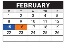 District School Academic Calendar for Riverview Elementary for February 2027