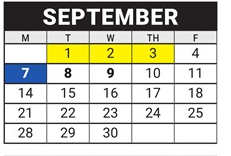 District School Academic Calendar for Riverview Elementary for September 2026