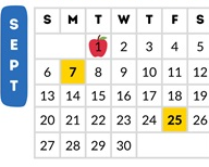 District School Academic Calendar for Dan Spalding Academy for September 2026