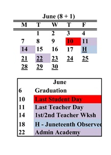 District School Academic Calendar for Abraham Lincoln School for June 2027