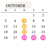 District School Academic Calendar for Amity Creek Elementary School for October 2026