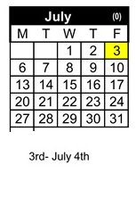 District School Academic Calendar for Morrill Middle for July 2026