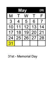 District School Academic Calendar for Morrill Middle for May 2027