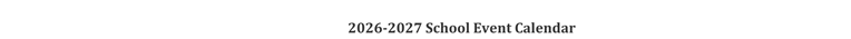 District School Academic Calendar for Robert E Lee Elementary School