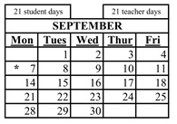 District School Academic Calendar for J. Marion Roynon Elementary for September 2026