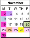 District School Academic Calendar for Rocky Mountain Middle School for November 2026