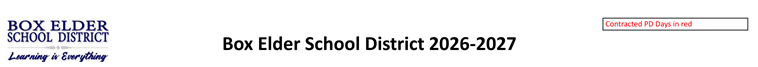 District School Academic Calendar for Fielding School