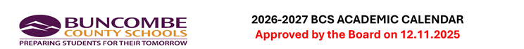 District School Academic Calendar for Avery's Creek Elementary