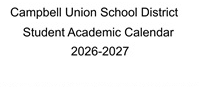 District School Academic Calendar Legend for Marshall Lane Elementary
