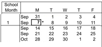 District School Academic Calendar for Carlsbad Seaside Academy for September 2026