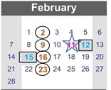 District School Academic Calendar for Carson High School for February 2027