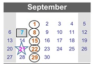 District School Academic Calendar for Carson High School for September 2026