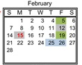 District School Academic Calendar for Declo Senior High School for February 2027